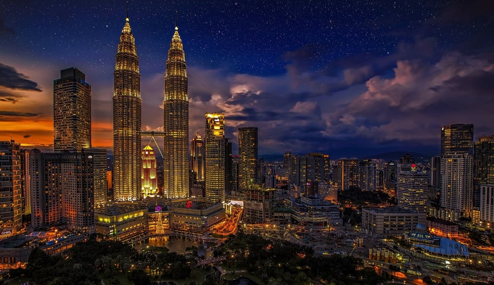 Petronas Towers at Night